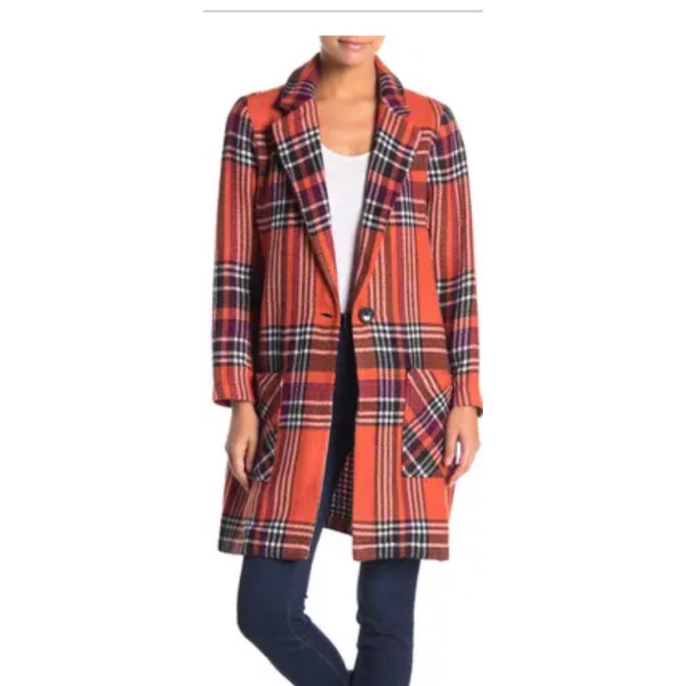 Plaid Coat